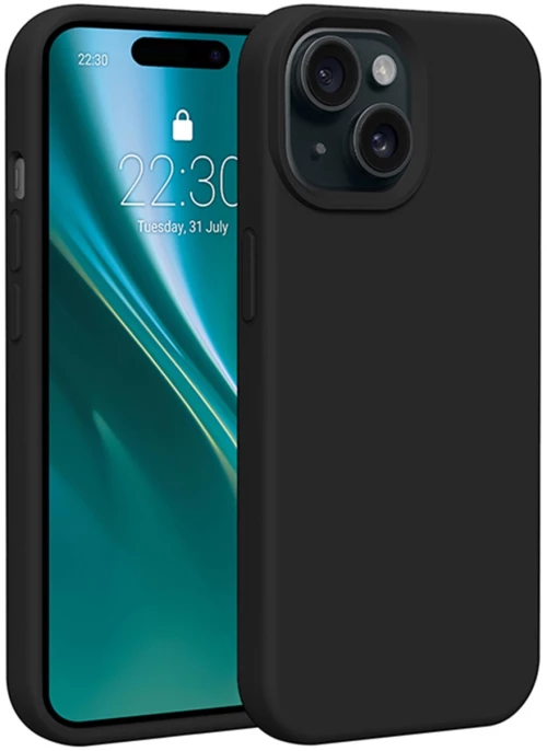 Etteri Silicone case for iPhone 11 black