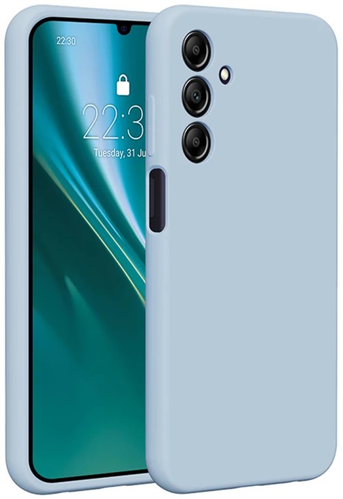 Etteri Silicone case for Samsung Galaxy A25 5G (global) light blue