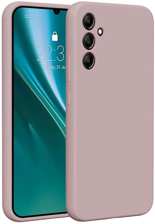 Etteri Silicone case for Samsung Galaxy A34 5G light pink