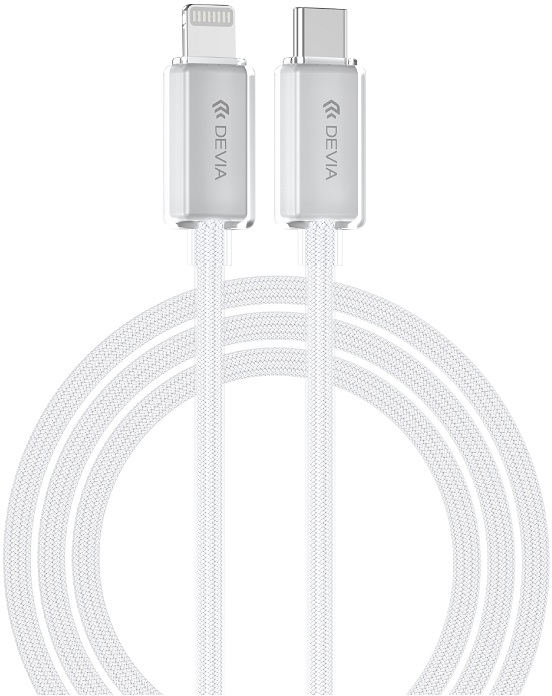 Devia cable Extreme EC654 PD USB-C - Lightning 1,5 m 27W 3A white