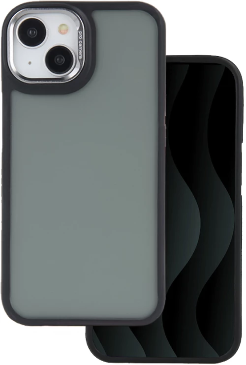 Crystal Black case for Samsung Galaxy S25 grey