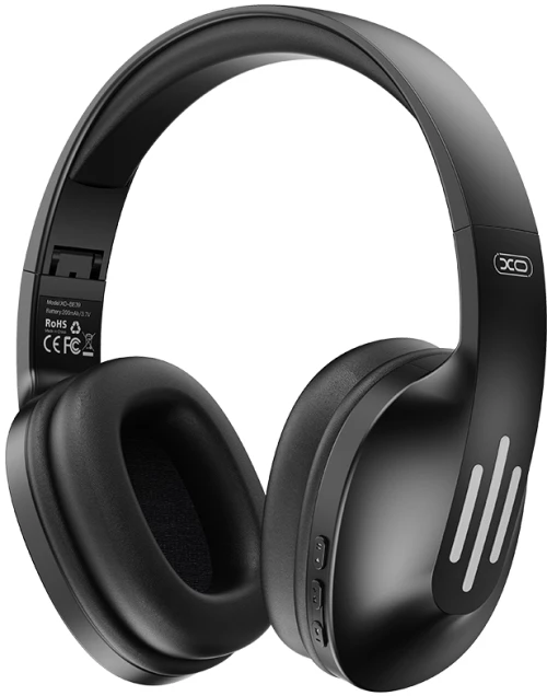 XO Bluetooth headphones BE39 black