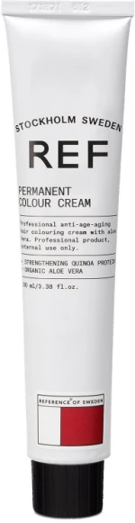 Ref Stockholm, Permanent Colour, Vegan, Permanent Hair Dye, 8.46 Intense Copper Red Light Blonde, 100 ml