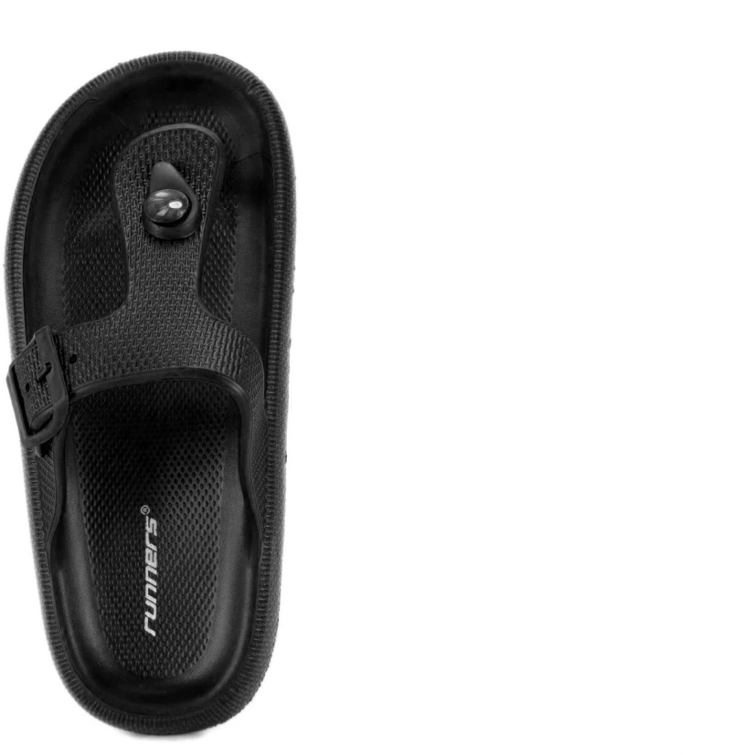 Runners 22808-01 Παντόφλα Μαύρη