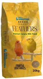 Gourmet Feathers Aνάμικτη Τροφή Καναρινιών Xρώματος 20kg