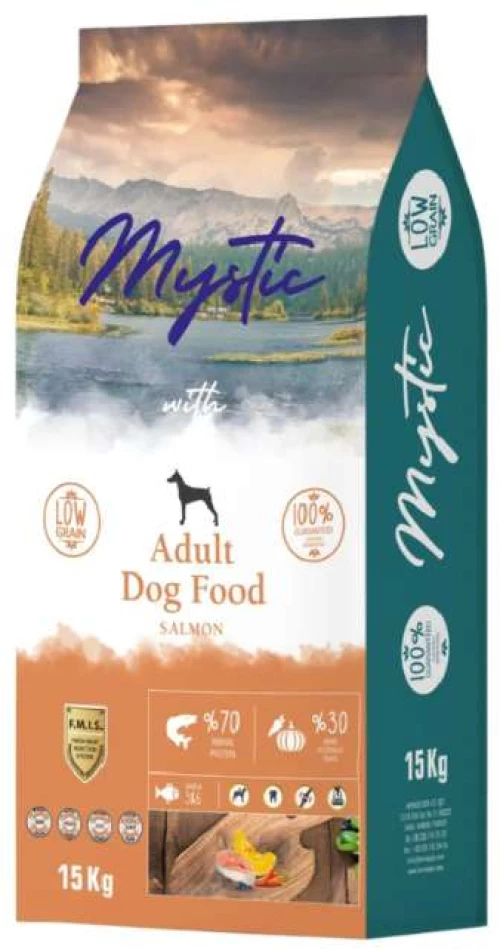 Mystic Ξηρά Τροφή Σκύλου Adult Dog Food With Salmon 15kg+2.5kg ΔΩΡΟ