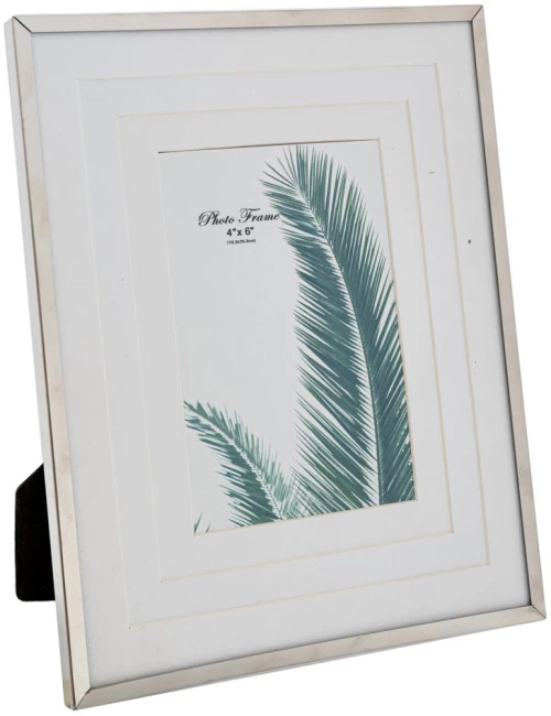 ΑΣΗΜΙ ΜΕΤΑΛΛΙΚΗ ΚΟΡΝΙΖΑ 10Χ15 ΕΚ ΜΕ ΦΑΡΔΥ ΛΕΥΚΟ ΠΛΑΙΣΙΟ