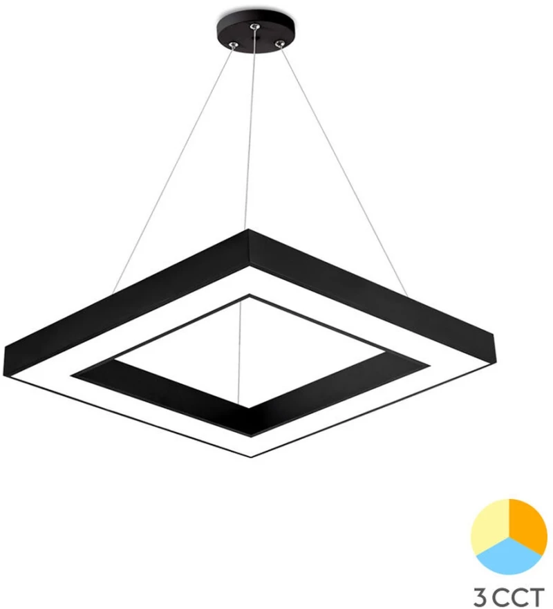 Φωτιστικό Κρεμαστό Braytron BH16-07281 Μαύρο Ματ (Black Mat) CCT3