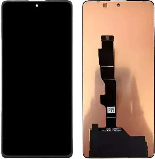 Οθόνη LCD με Πλαίσιο και Μηχανισμό Αφής για Xiaomi Redmi Note 13 4G - Μαύρη