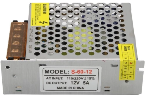 Τροφοδοτικό Switching 60W 12V 5A