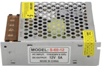 Τροφοδοτικό Switching 60W 12V 5A