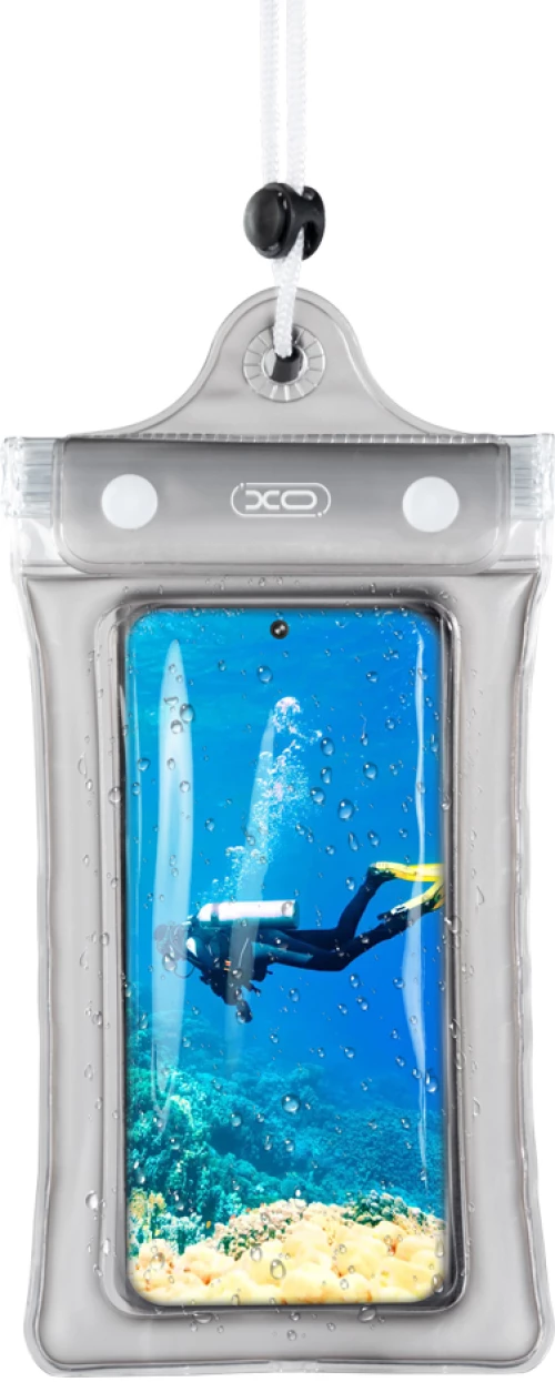 XO KT03 PVC Αδιάβροχη Θήκη Τηλεφώνου με Zip Lock