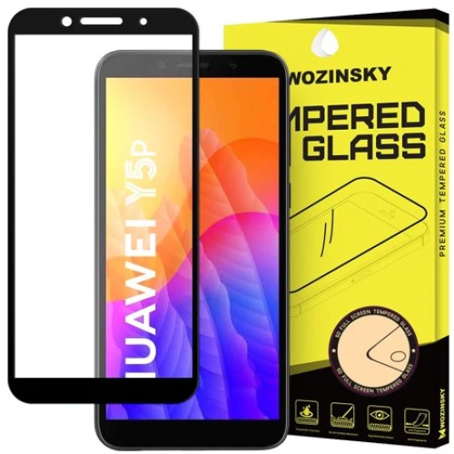 Tempered Glass Wozinsky FULL GLUE για Huawei Y5p - Μαύρο Πλαίσιο