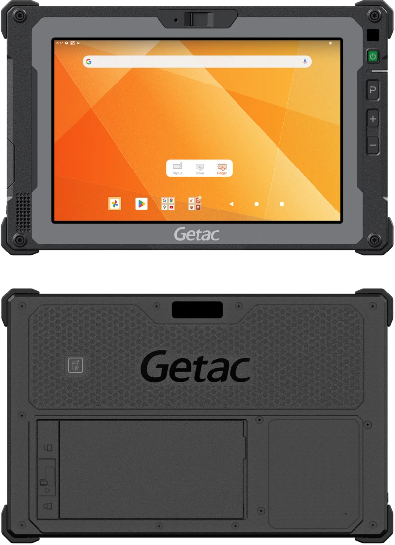 GETAC tablet ZX80, 8", 12/256GB, 4G, 4060mAh, IP67/MIL-STD-810H, Android 13, μαύρο