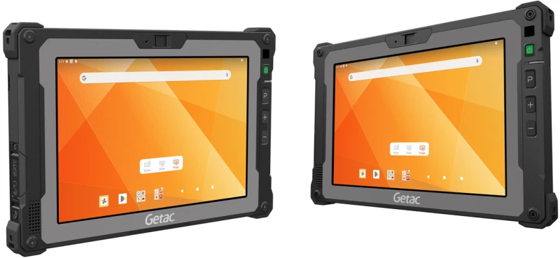 GETAC tablet ZX80, 8", 12/256GB, 4G, 4060mAh, IP67/MIL-STD-810H, Android 13, μαύρο