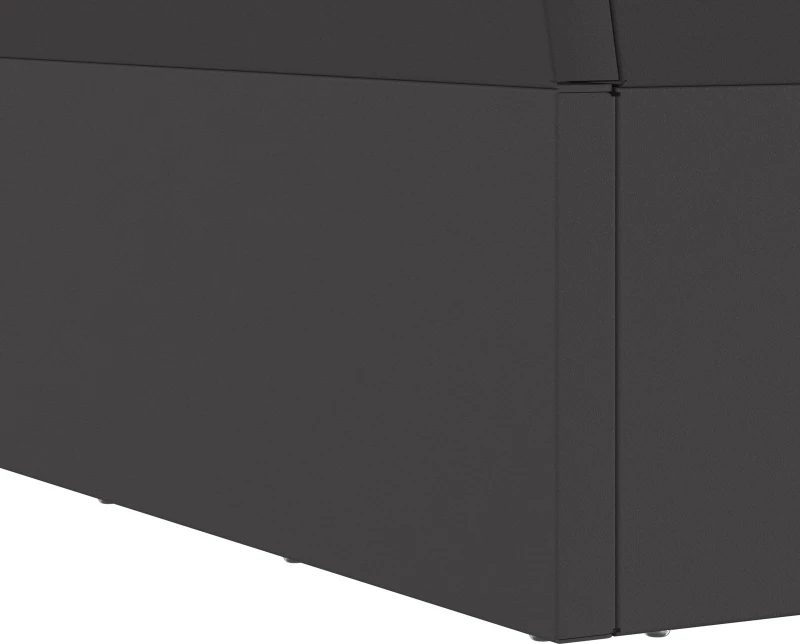 vidaXL Τζάκι Τετράγωνο Μαύρο 60x60x35 εκ. Ατσάλι