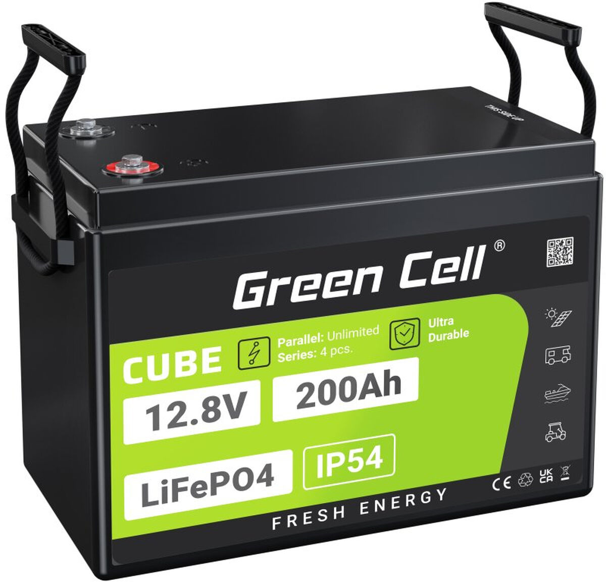 Μπαταρία για SAI Green Cell LFPGC12V200AH 200 Ah