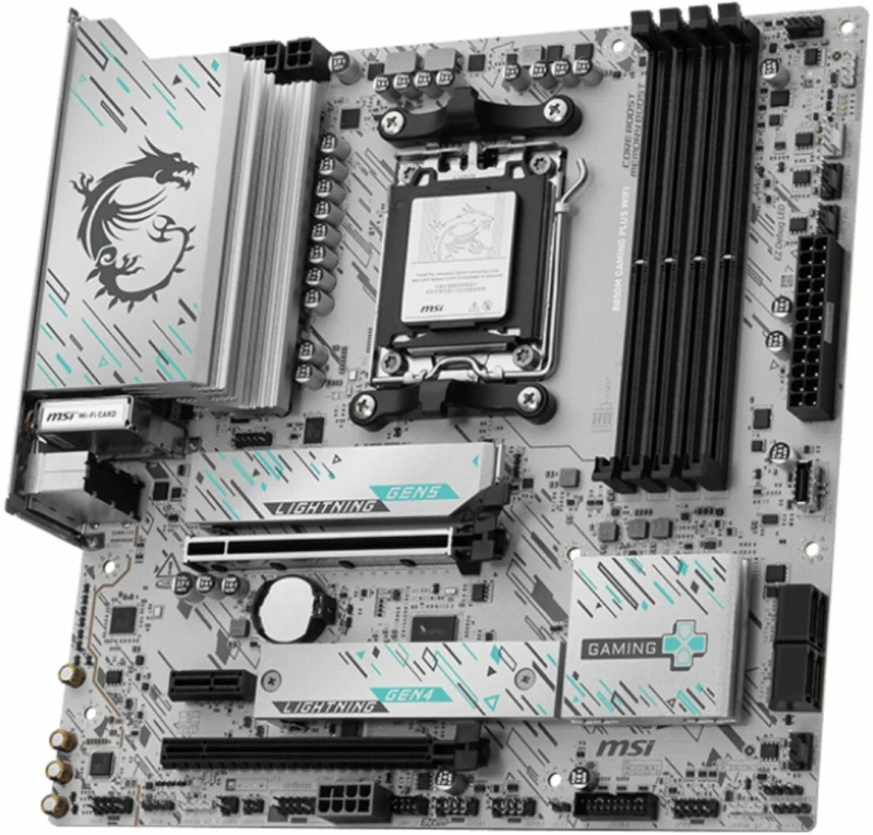 Μητρική Κάρτα MSI B850M GAMING PLUS WIFI6E Intel Wi-Fi 6 AMD AM5 AMD B850