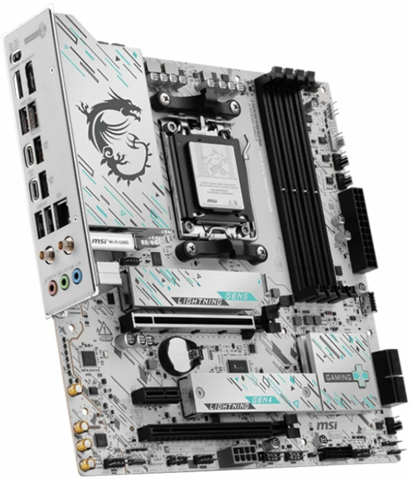 Μητρική Κάρτα MSI B850M GAMING PLUS WIFI6E Intel Wi-Fi 6 AMD AM5 AMD B850