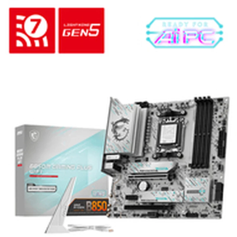Μητρική Κάρτα MSI B850M GAMING PLUS WIFI6E Intel Wi-Fi 6 AMD AM5 AMD B850