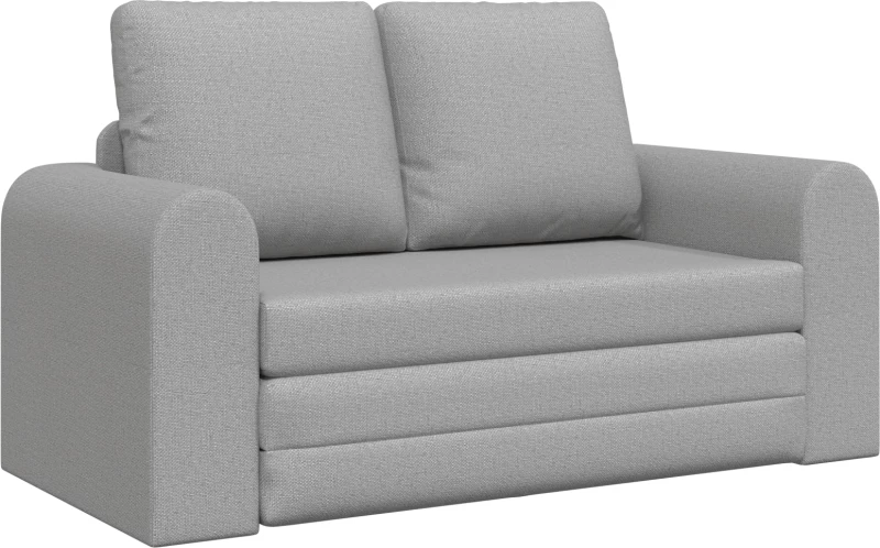 vidaXL Καναπές Κρεβάτι 2 σε 1 Cloud Grey 148x71x83 cm Ύφασμα