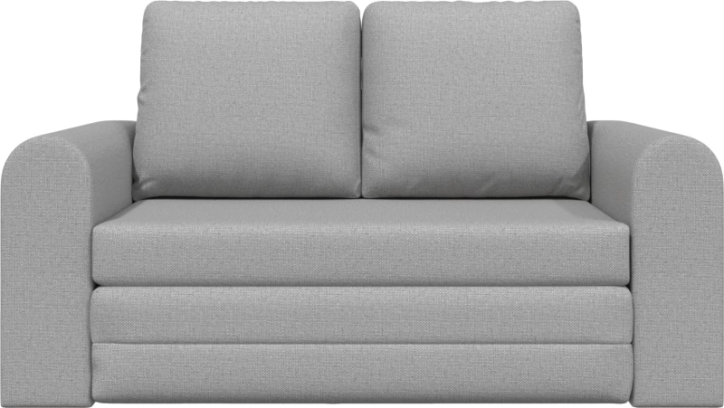 vidaXL Καναπές Κρεβάτι 2 σε 1 Cloud Grey 148x71x83 cm Ύφασμα