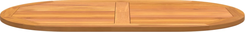 vidaXL Επιφάνεια Τραπέζι 120x70x2,2 cm Ωοειδής Μασίφ Ξύλο Acacia