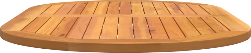 vidaXL Επιφάνεια Τραπέζι 120x70x2,2 cm Ωοειδής Μασίφ Ξύλο Acacia