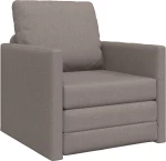 vidaXL Καθιστικό Κρεβάτι 2-σε-1 Ταπέ 74x77x81 εκ Ύφασμα