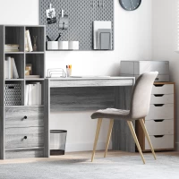 vidaXL Γραφείο Υπολογιστή Γκρι sonoma MDF 100 x 40 x 76 εκ. Απλό