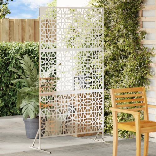 vidaXL Οθόνη ιδιωτικότητας 100x50x180 εκ. από ανοξείδωτο ατσάλι