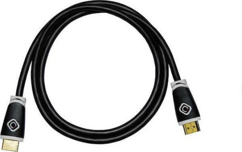 Oehlbach Easy Connect Cable HDMI male - HDMI male 2.5m Μαύρο