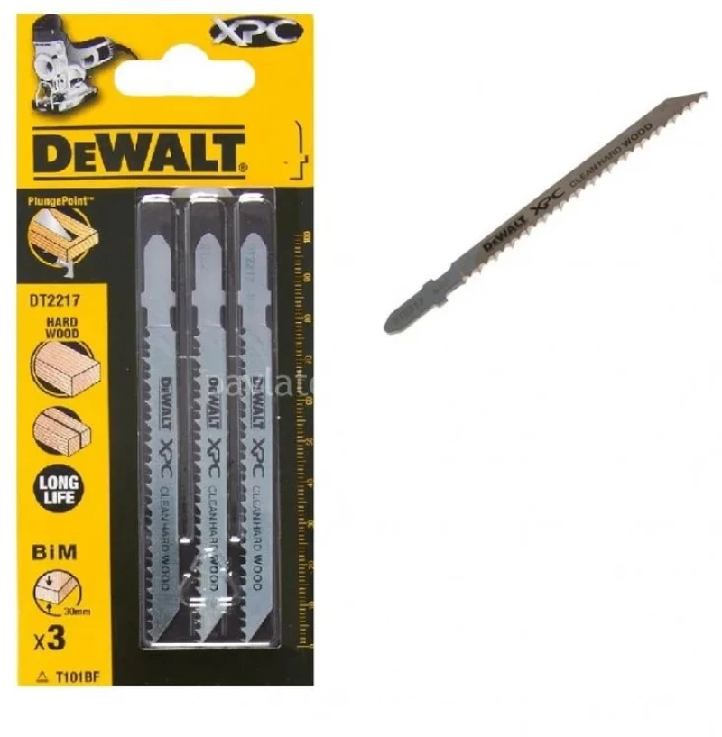 Dewalt DT2217 Λάμες για Σέγα 100 X 75 X 2.5mm σετ 3 Tεμαχίων