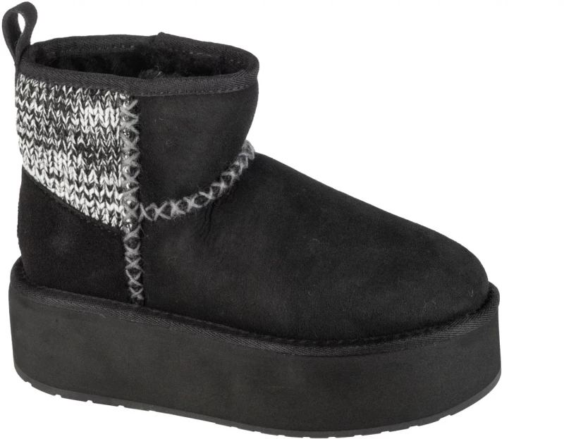 EMU Australia Stinger Knit Flatform W13143-BLAK