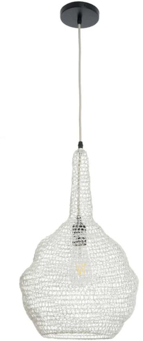 Φωτιστικό Οροφής Kentucky 01880 30x30x50cm 1xE27 Beige GloboStar