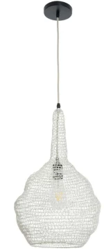 Φωτιστικό Οροφής Kentucky 01880 30x30x50cm 1xE27 Beige GloboStar