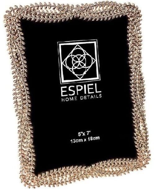 Κορνίζα FAM759 10Χ15cm Gold Espiel Μέταλλο,Αλουμίνιο