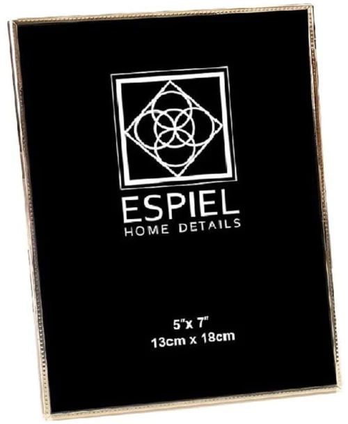 Κορνίζα FAM750 13x18cm Gold Espiel Μέταλλο,Αλουμίνιο