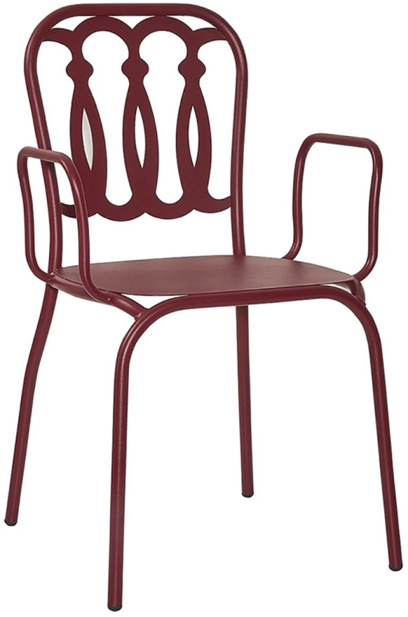 Καρέκλα Talia-3/P 02-00-1225 53x54x88cm Bordo