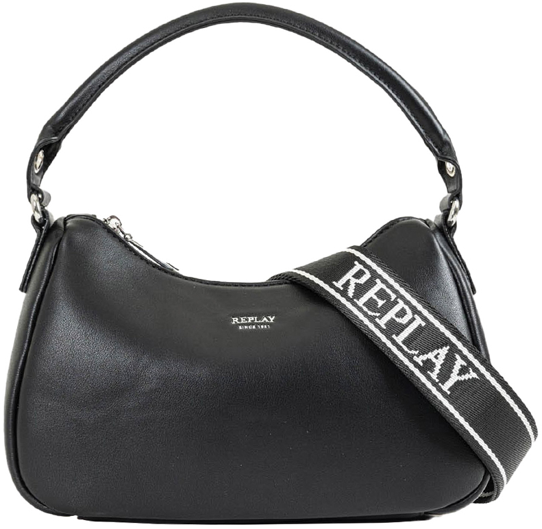 REPLAY SHOULDER BAG WOMEN REPLAY ΜΑΥΡΟ (FW3742.000.A0500D-0098)