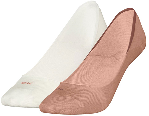 CALVIN KLEIN 2 PACK LOW CUT SOCKS WOMEN CALVIN KLEIN NUDE- ΛΕΥΚΟ (701218767-014)