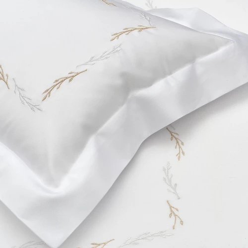 Celso De Lemos Κλινοσκεπάσματα Fern Sateen 1100 TC Σεντόνι Flat 270x300 εκ