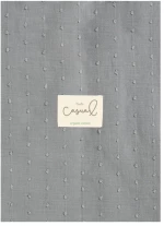 Bimbidreams Πάνα Μουσελίνα Organic Cotton Dark Grey 120x120cm. 56000040