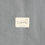 Bimbidreams Πάνα Μουσελίνα Organic Cotton Dark Grey 120x120cm. 56000040