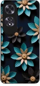 Θήκη Sonique 3D Flower Series για Oppo A60 Γαλάζιο
