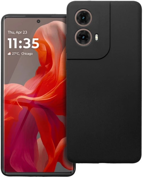 Case SILICONE 2mm for MOTOROLA G85 5G black