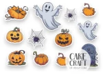 Βρώσιμα σχέδια Halloween v6 - 12τμχ