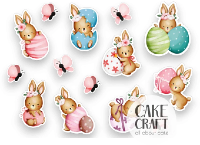 Βρώσιμα σχέδια Easter v3 - 14τμχ