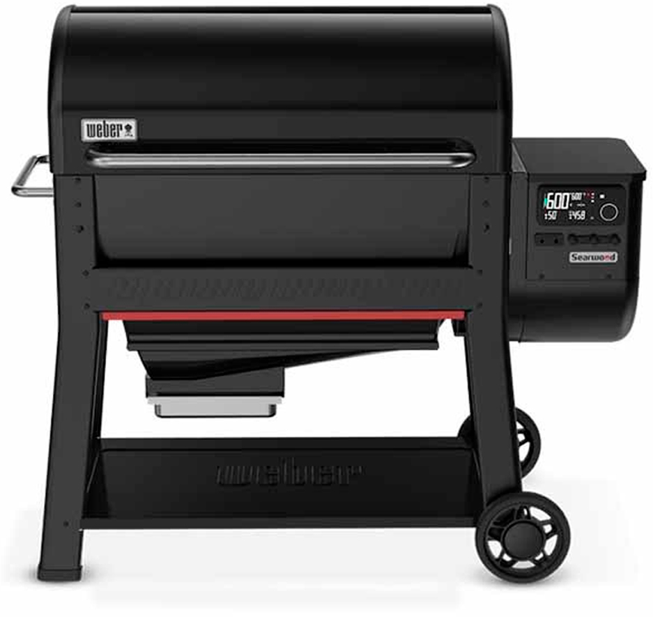 Smart Ψησταριά Ξύλου Pellet Weber® Searwood XL 600 - Black