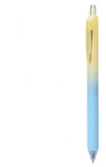 Στυλό Gel Κλιπ Writech Nebula Fine 0.7 mm Yellow Light Blue Μπλε Μελάνι W-0163Y